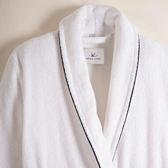 Penelope %100 Pamuk Bornoz Xl Lacivert - Liana Serisi