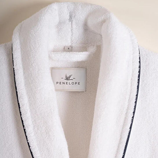 Penelope %100 Pamuk Bornoz Xl Lacivert - Liana Serisi