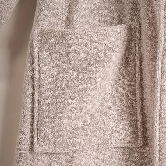 Penelope %100 Pamuk Bornoz Taş Rengi Xxl - Noa Serisi