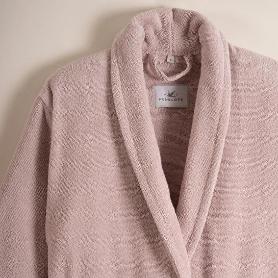 Penelope %100 Pamuk Bornoz M Pudra - Noa Serisi