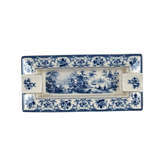 Lucky Art Florantine Kül Tablasi Mavi