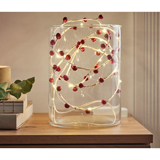 Tchibo Led Parlayan Dal, Kiraz