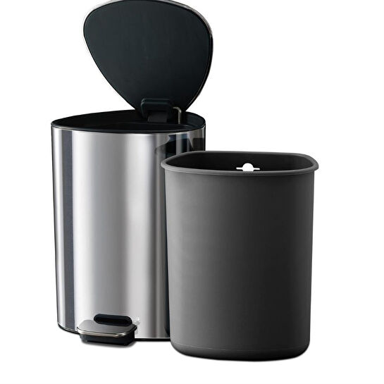 Joseph Joseph Easystore Luxe Paslanmaz Çelik Pedallı Çöp Kovası 5 L