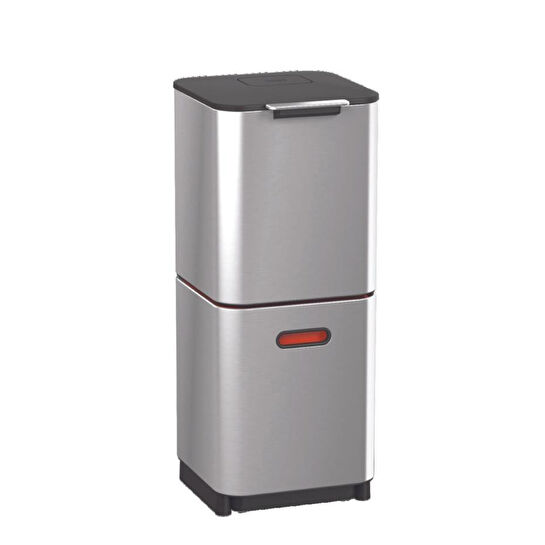 Joseph Joseph Totem Çöp Kovası 40 Litre Paslanmaz Çelik