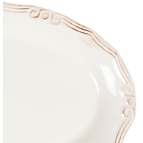 Mudo Home Ekru Kayik Tabak 31cm