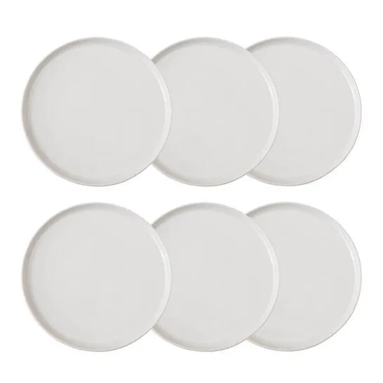 Mudo Home Ephesus White Pasta Tabaği Seti̇ 6li -20cm