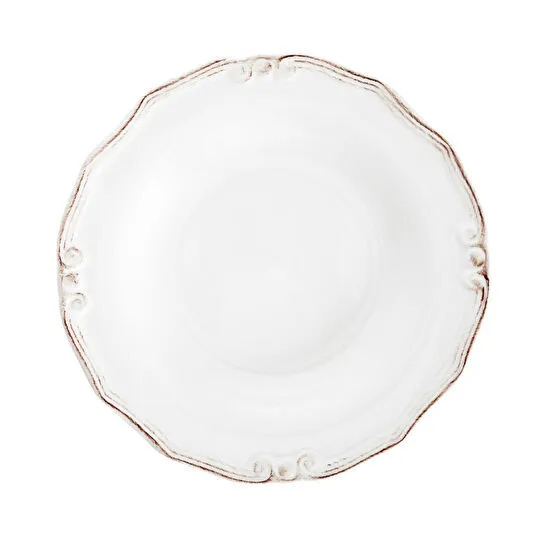 Mudo Home Ekru 6 Li Çukur Yemek Tabaği Seti̇ 22cm