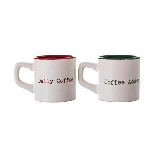 Mudo Home Daily Coffee 2'li̇ Fi̇ncan Seti̇