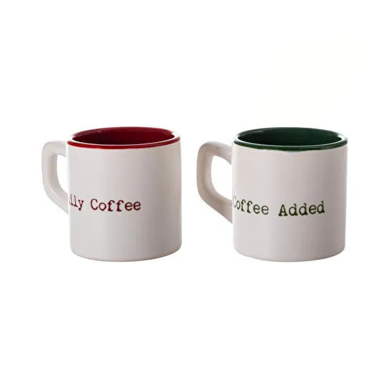 Mudo Home Daily Coffee 2'li̇ Fi̇ncan Seti̇