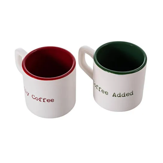 Mudo Home Daily Coffee 2'li̇ Fi̇ncan Seti̇