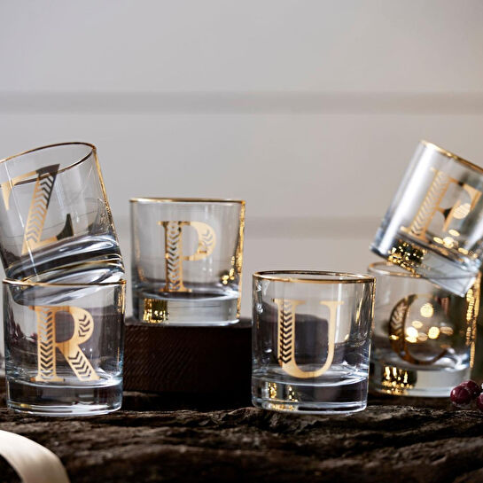 Mudo Home Monogram Bardak - Ç 300ml