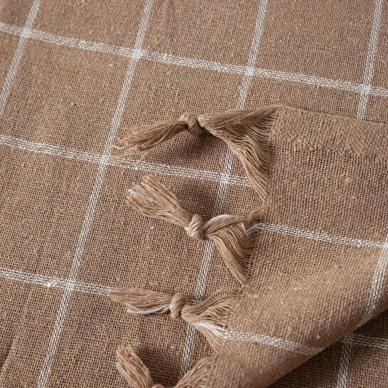 Mudo Home Edwin Bej Çok Amaçli Örtü 140x140
