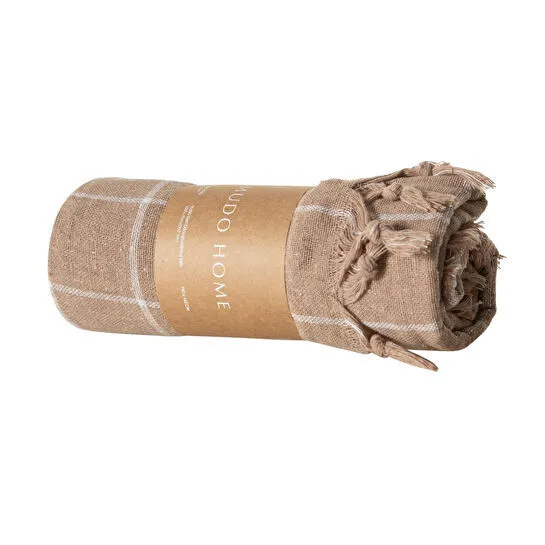 Mudo Home Edwin Bej Çok Amaçli Örtü 140x140