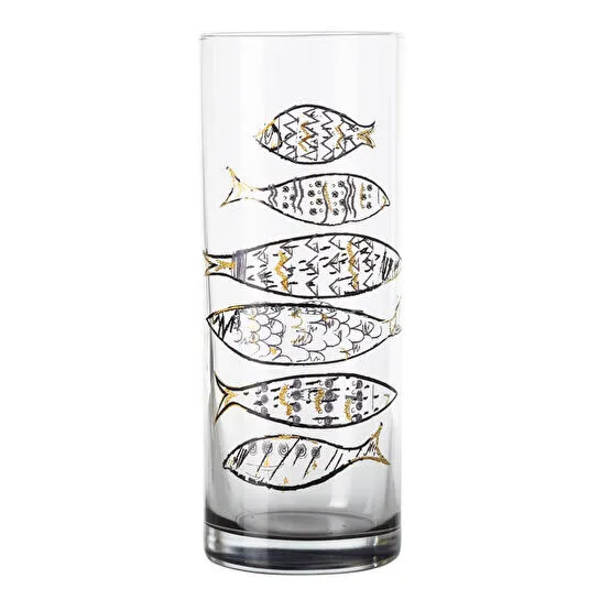 Mudo Home Gold Fish Raki Bardaği Seti̇ 6li -200ml