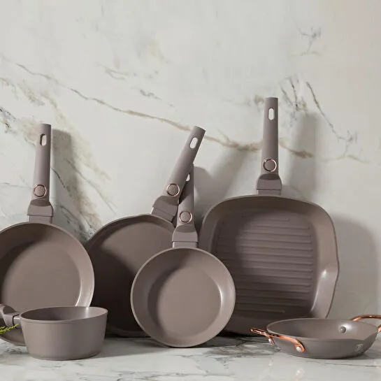 Mudo Home Berlinger Haus Sahara Grill Tava 28 Cm Taupe