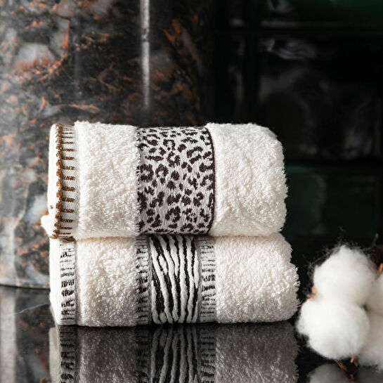 Mudo Home Penelope Zebra Yüz Havlusu 50x80