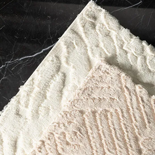 Mudo Home Milan 2'li̇ Banyo Paspas Seti̇ Bej