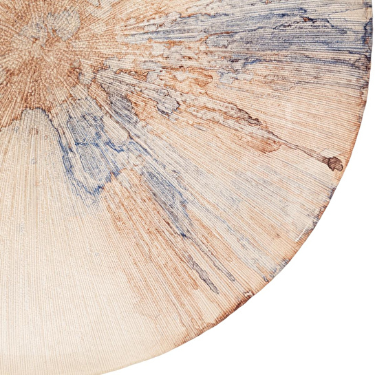 Mudo Home Colby Blue Dekorati̇f Kase 30cm