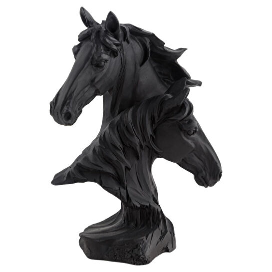 Mudo Home Horses Büst Bi̇blo 17x10x23cm