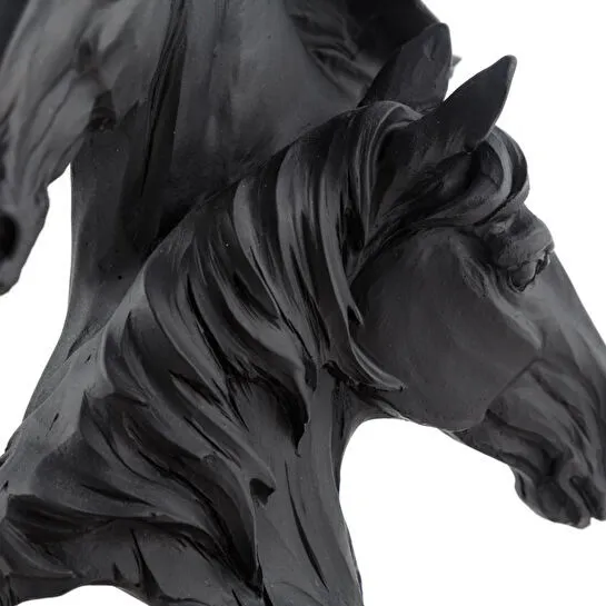 Mudo Home Horses Büst Bi̇blo 17x10x23cm