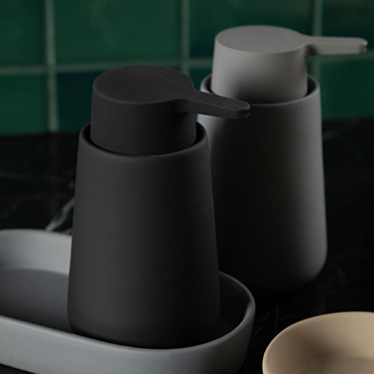 Mudo Home Boho Sivi Sabunluk Si̇yah