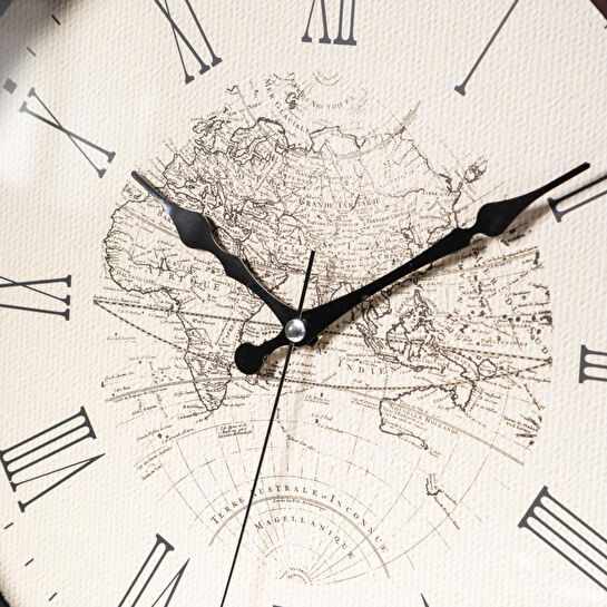 Mudo Home Map Masa Saati̇ 38cm