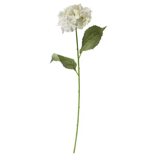 Mudo Home Beyaz Yapay Ortanca Dal Çi̇çek 75 Cm