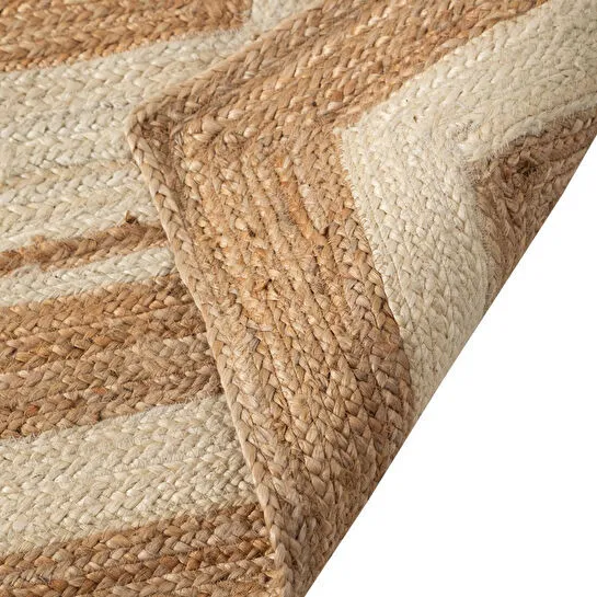 Mudo Home Mafra Bordürlü Jüt Hali Bej 170x240