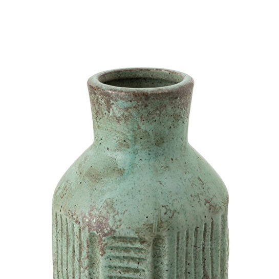 Mudo Home Ellen Serami̇k Vazo 15x14x37 Cm