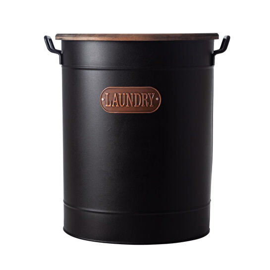 Mudo Home Metal Çamaşir Sepeti̇ 43x34x55