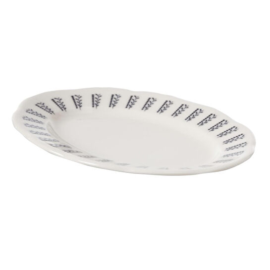 Mudo Home Black Pearl Kayik Tabak Seti̇ 2li̇