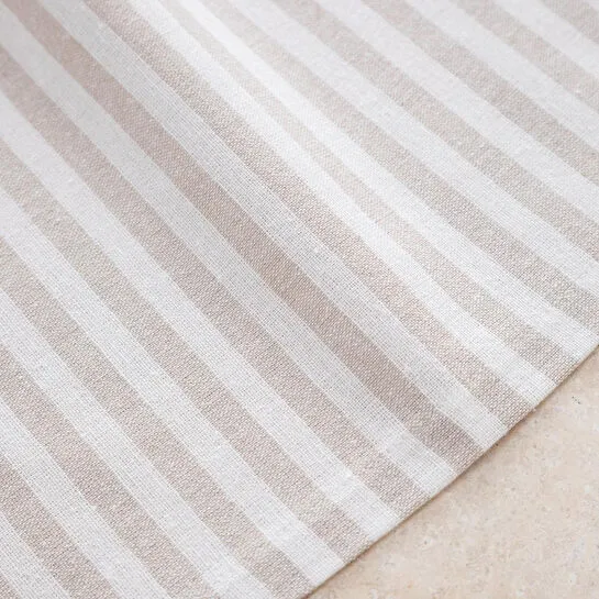 Mudo Home Betty Runner Bej Çi̇zgi̇li̇ 40x130