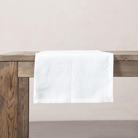 Mudo Home Whitney Keten Runner Beyaz 40x130