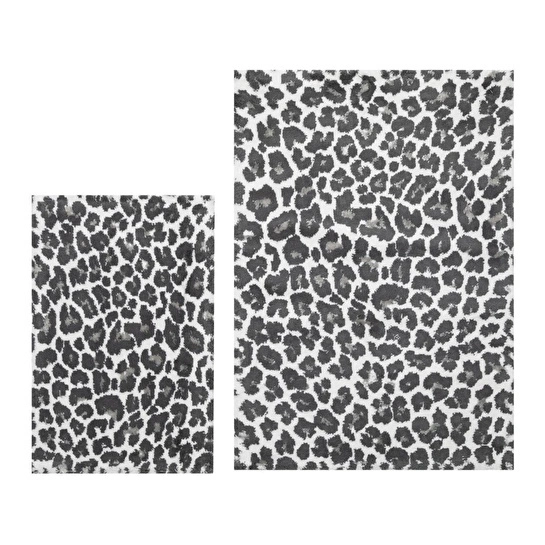 Mudo Home Leopar 2'li̇ Banyo Paspas Seti̇