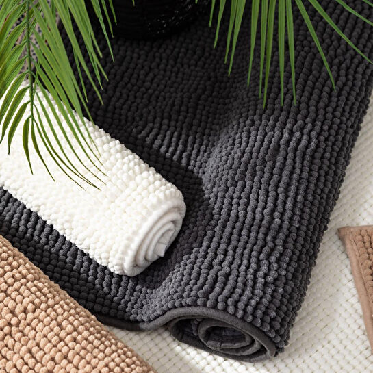 Mudo Home June Banyo Paspasi Si̇yah 50x70