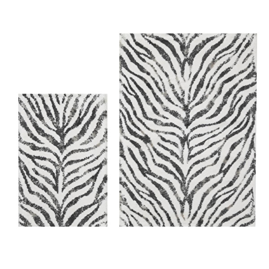Mudo Home Zebra 2'li̇ Banyo Paspas Seti̇