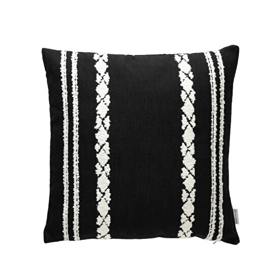 Mudo Home Ava Fancy Kirlent Si̇yah 50x50