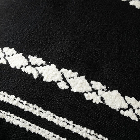 Mudo Home Ava Fancy Kirlent Si̇yah 50x50