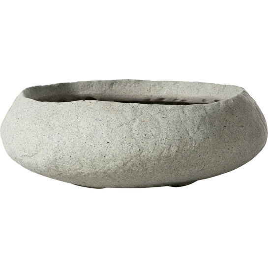 Mudo Home Earth Dekorati̇f Kase Bej 43x39x15cm