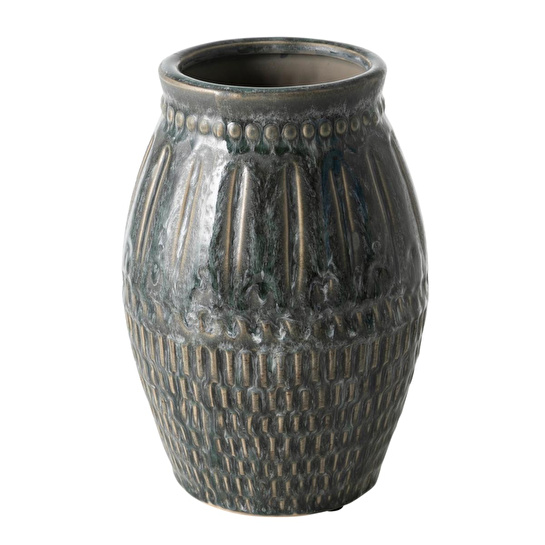 Mudo Home Praci Serami̇k Vazo 15x22cm