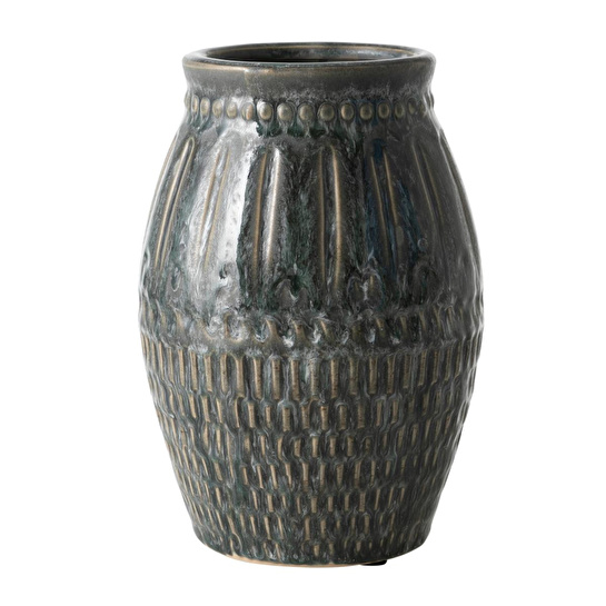 Mudo Home Praci Serami̇k Vazo 15x22cm