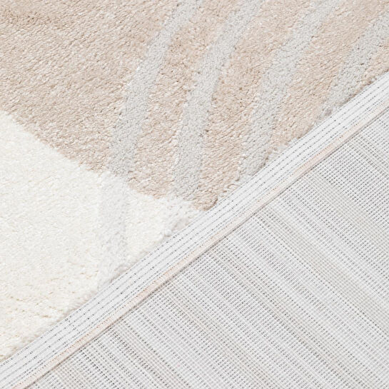 Mudo Home Riva Circle Hali Ekru Bej 160x230