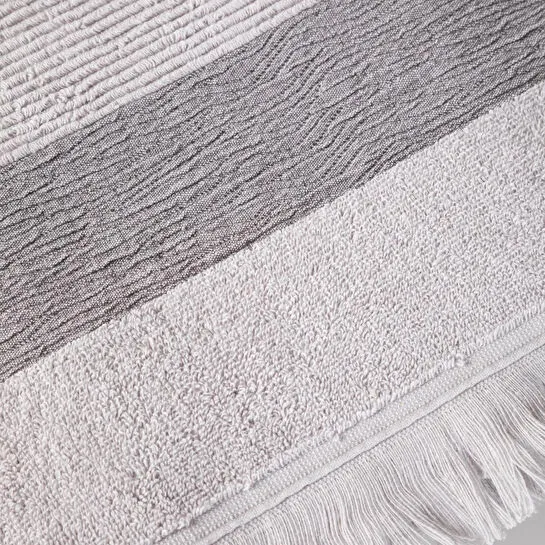 Mudo Home Borla Gri̇ Banyo Havlusu 90x150