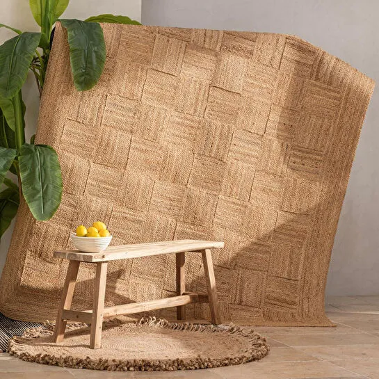 Mudo Home Basic Tassel Jüt Yolluk 120cm