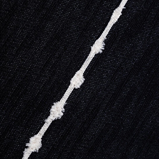 Mudo Home Ava Çi̇zgi̇li̇ Kirlent Si̇yah 50x50