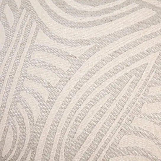Mudo Home Alba Wave Kirlent Ekru 50x50