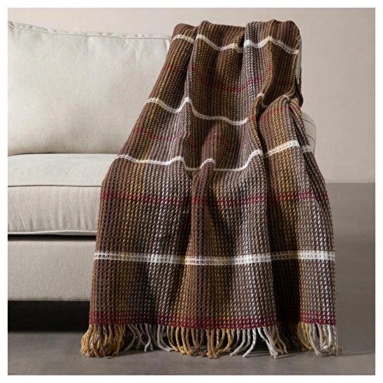 Mudo Home Oxford Scotch Battani̇ye Bej Hardal 150x200