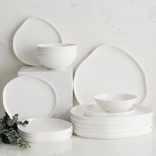 Mudo Home Aspendos Servi̇s Tabaği Seti̇ 26cm - 6li