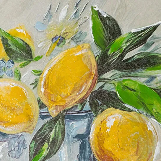 Mudo Home Zitrone Yağliboya Tablo 60x90 Cm