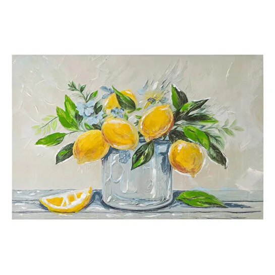 Mudo Home Zitrone Yağliboya Tablo 60x90 Cm